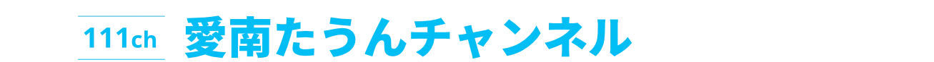 愛南たうんチャンネル
